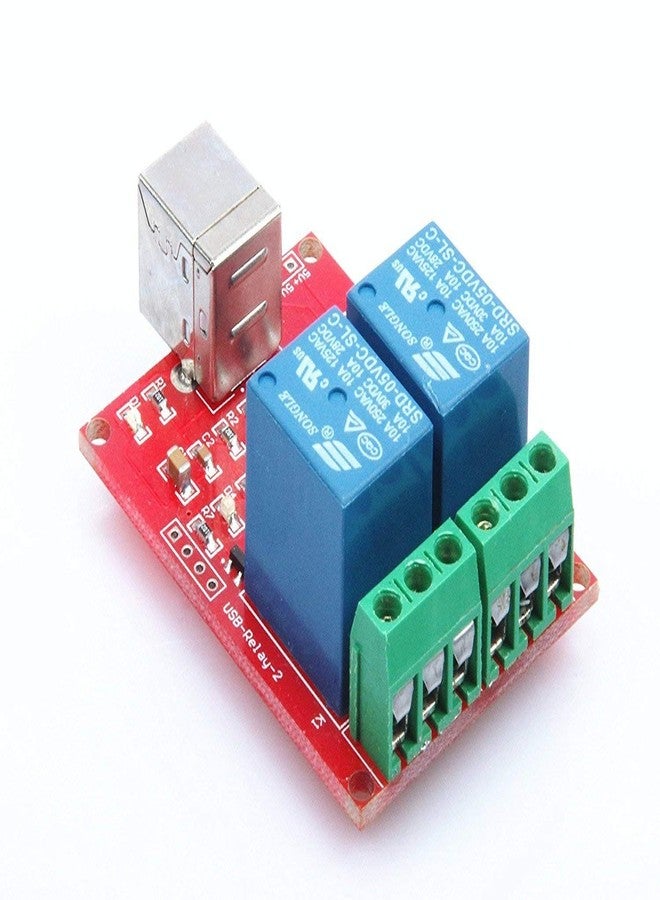 ريس 52 وحدة تحكم USB ثنائية القناة 5 فولت HID بدون برنامج تشغيل REES52، مفتاح تحكم USB، مفتاح تحكم بالكمبيوتر، وحدة تحكم ذكية للكمبيوتر الشخصي - Image 2