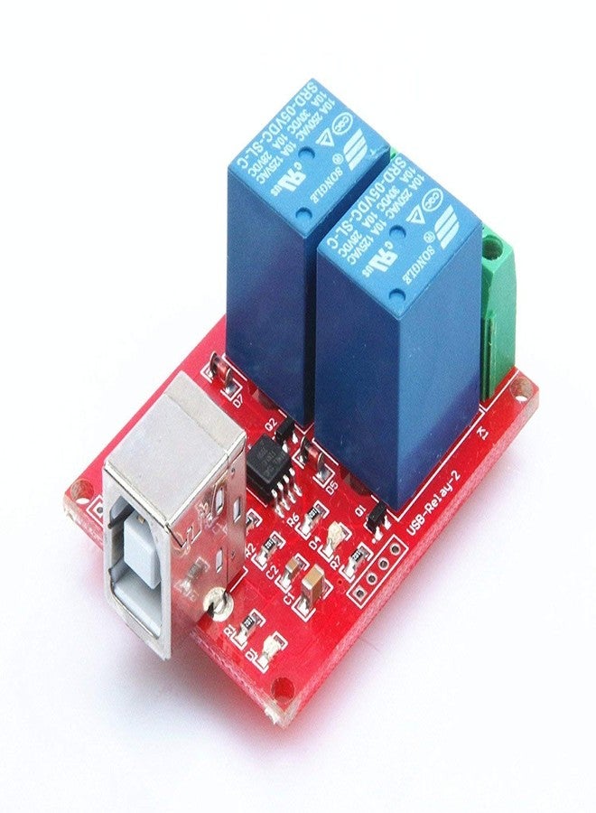 ريس 52 وحدة تحكم USB ثنائية القناة 5 فولت HID بدون برنامج تشغيل REES52، مفتاح تحكم USB، مفتاح تحكم بالكمبيوتر، وحدة تحكم ذكية للكمبيوتر الشخصي - Image 1
