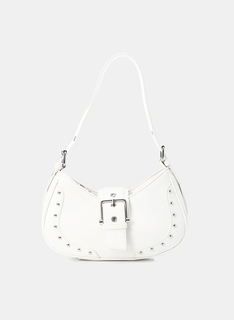 Dejavu Elegant Shoulder Bag-OYE-DJTX-004-White - Image 1