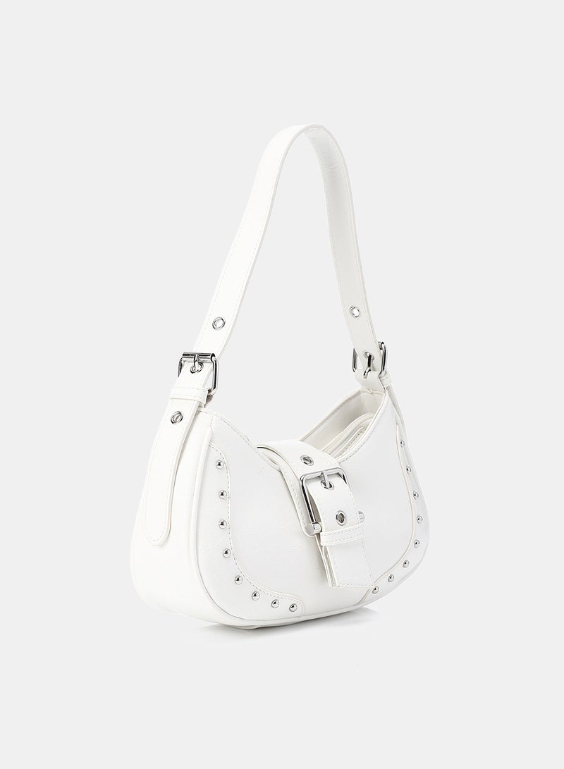 Dejavu Elegant Shoulder Bag-OYE-DJTX-004-White - Image 2