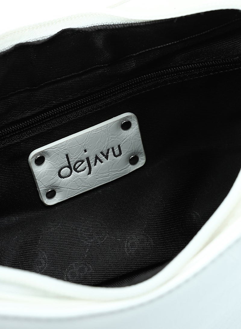 Dejavu Elegant Shoulder Bag-OYE-DJTX-004-White - Image 4