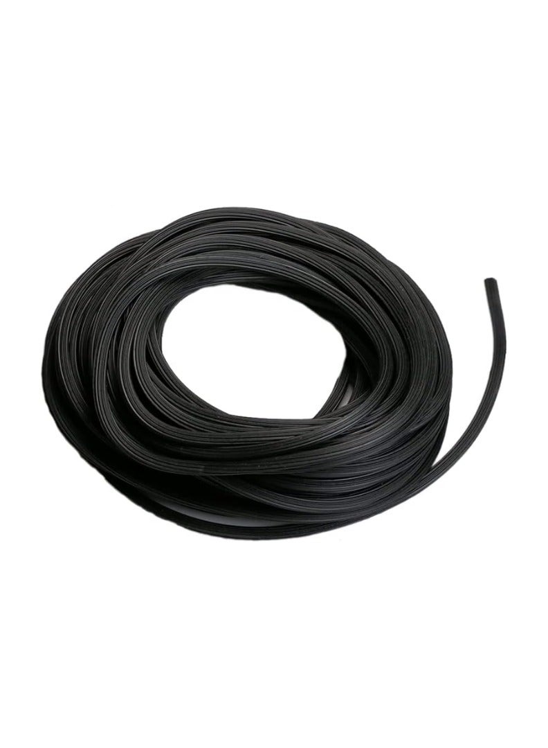 KNP Round Rubber Beading with a 4.5 mm Diameter is Used in Applications Where a Flexible Durable and Medium Sized Round Bead is Needed for Sealing Cushioning or Edge Protection. - Image 1