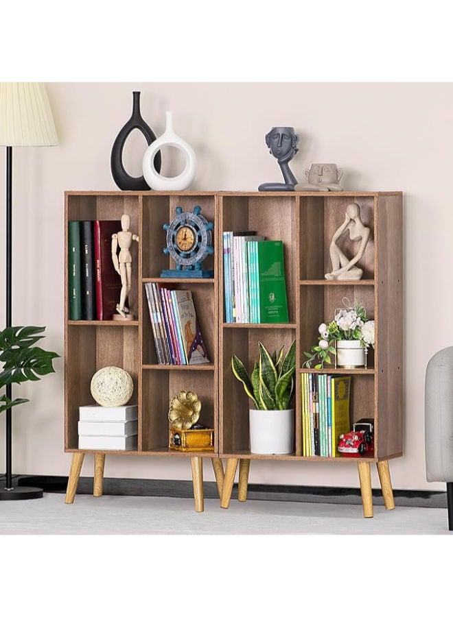 ماركة غير محددة مكتبات مصممة بأناقة رفوف تحكي قصصًا.  - Image 5