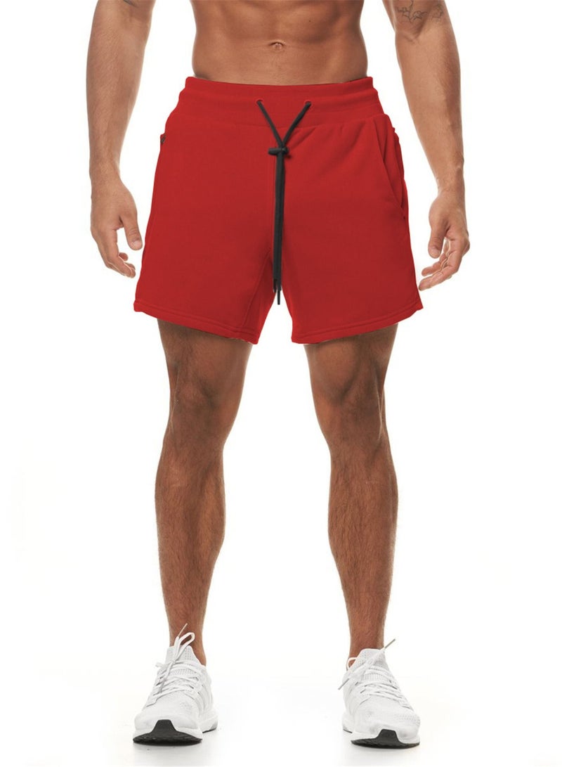 Loquat Men's Sports Outdoor Running Shorts Fitness Moisture Absorption Quick Dry Basketball Shorts Training Shorts Swimming Shorts  - Image 1