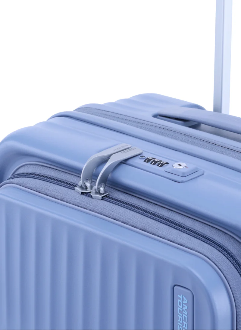 AMERICAN TOURISTER American Tourister Trento + Spinner 54 cm - Elemental Blue - 3 Years Global Warranty