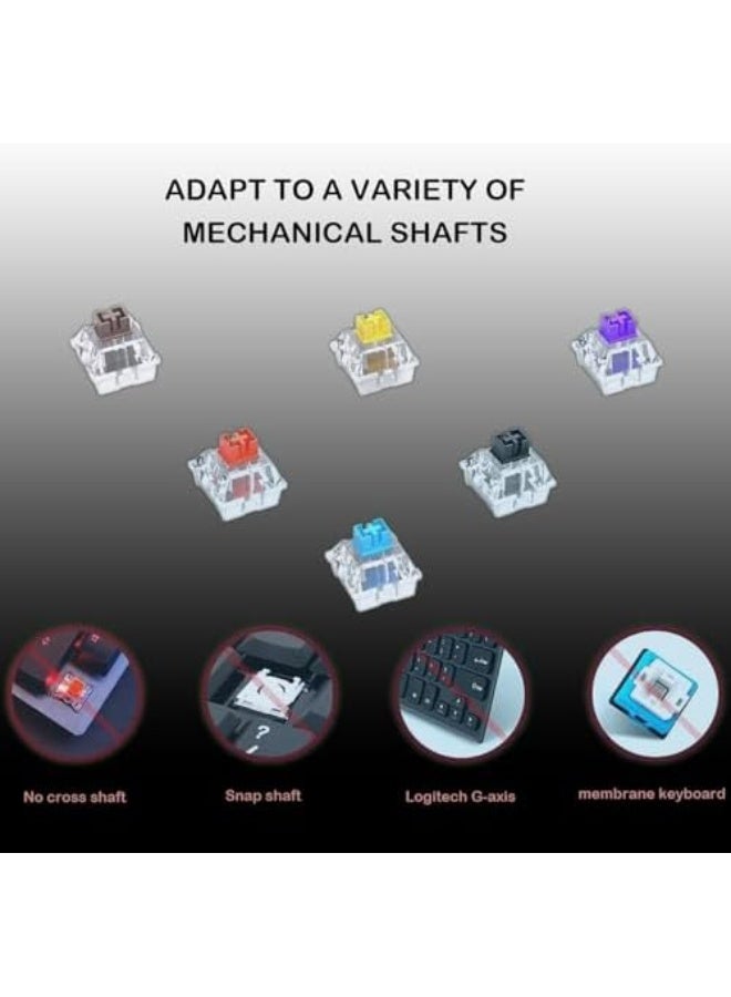 أغطية مفاتيح الأبجدية العربية 125 مفتاحًا أغطية مفاتيح مخصصة للألعاب بروفايل XDA صبغ PBT تصميم عربي وأمريكي لمفاتيح Cherry MX 61 62 64 68 84 87 104 108 980K لوحة مفاتيح ميكانيكية - Image 4