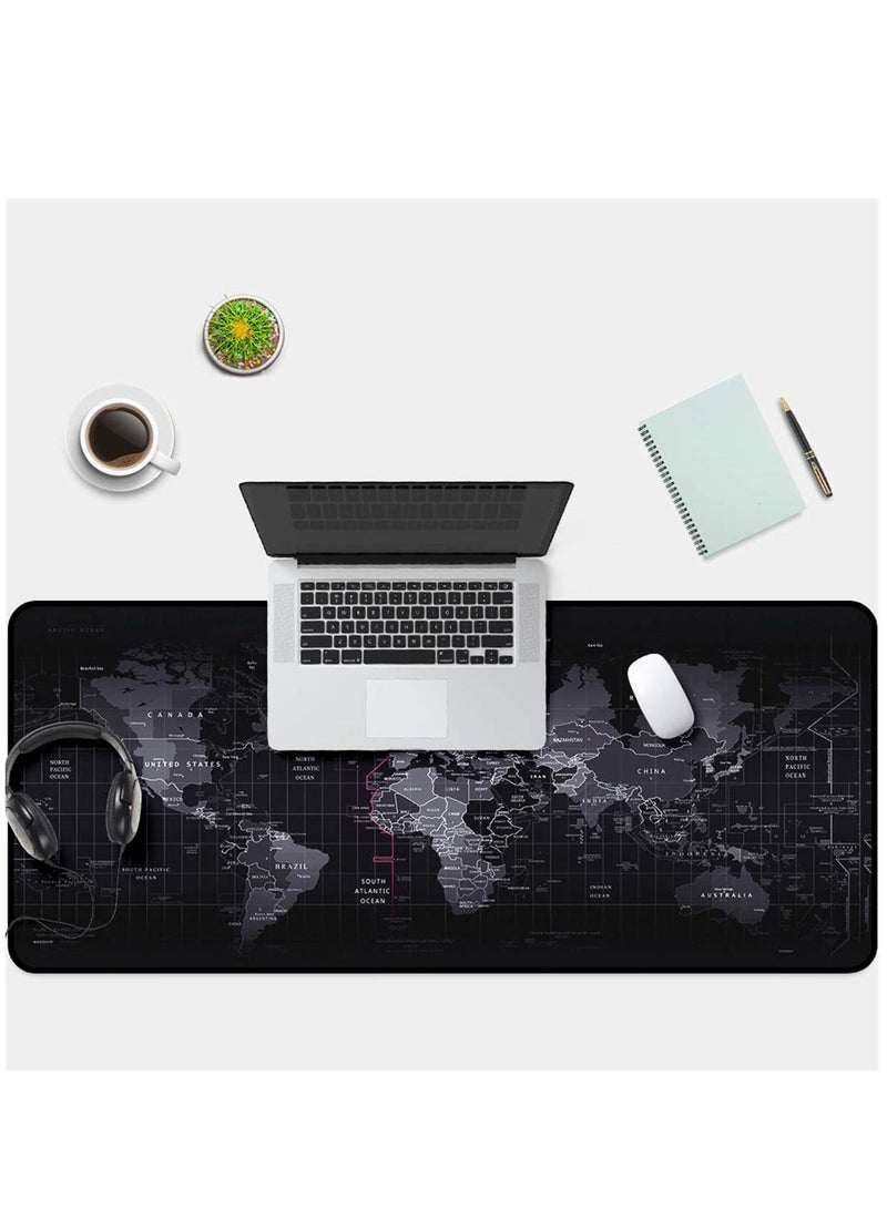 90 * 40 * 2cm Extra Large Mouse Pad Map Gaming Mousepad Anti-slip Natural Rubber Gaming Mouse Mat - Image 3