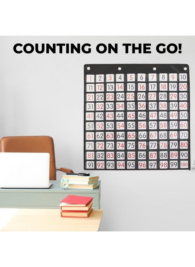 Fun Express Count To 100 Pocket Chart 101 Pieces Educational And Learning Activities For Kids - Image 5