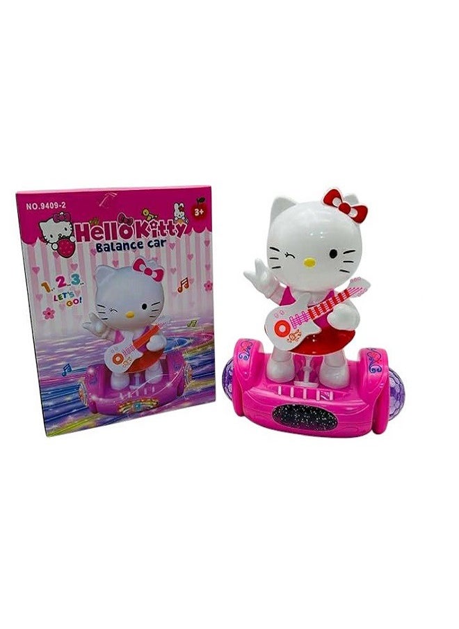 Generic Ramadan Lantern  with the Character  of Kitty On Hoover Board Moves  (Ramadan songs - Lights)  - Image 1