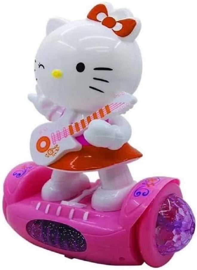 Generic Ramadan Lantern  with the Character  of Kitty On Hoover Board Moves  (Ramadan songs - Lights)  - Image 2