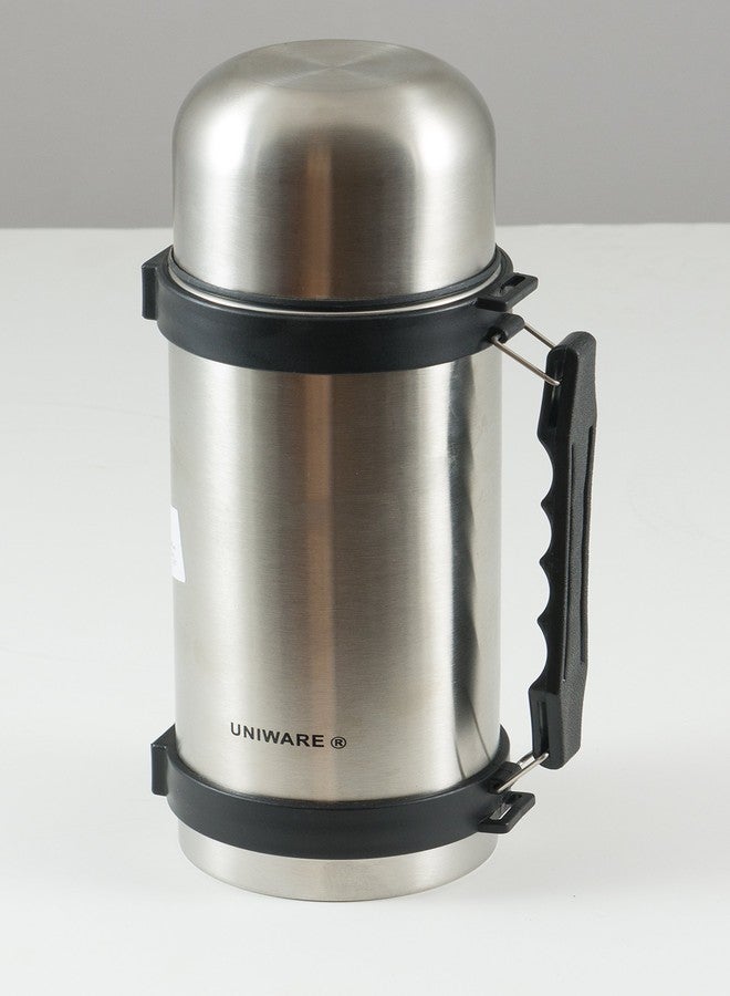Uniware 1 Lt. S.S. Travel Vaccum Flask [2401] - Image 2