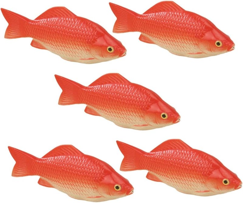 5Pcs Lifelike Artificial Fish Model 18 30X7 00X3 00CM Fake Aquarium Tank Decor - Image 1
