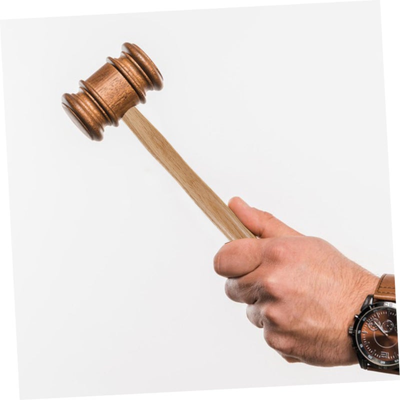 Wooden Hammer Handle Replacement 2 Pcs 35 5X3X2 3 Cm Cushion Grip Woodworking Mallet - Image 3