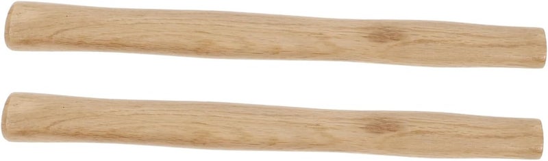 Wooden Hammer Handle Replacement 2 Pcs 35 5X3X2 3 Cm Cushion Grip Woodworking Mallet - Image 1