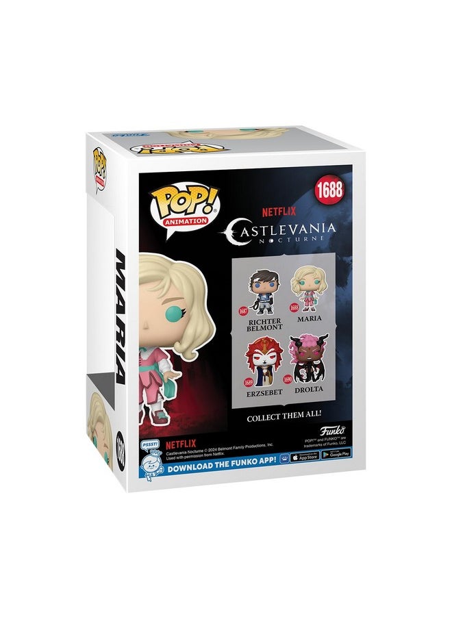 Funko Funko POP! Animation: Cast Noct - Maria - Castlevania - Collectable Vinyl Figure - Gift Idea - Official Merchandise - for Kids & Adults - TV Fans - Model Figure for Collectors and Display  - Image 3