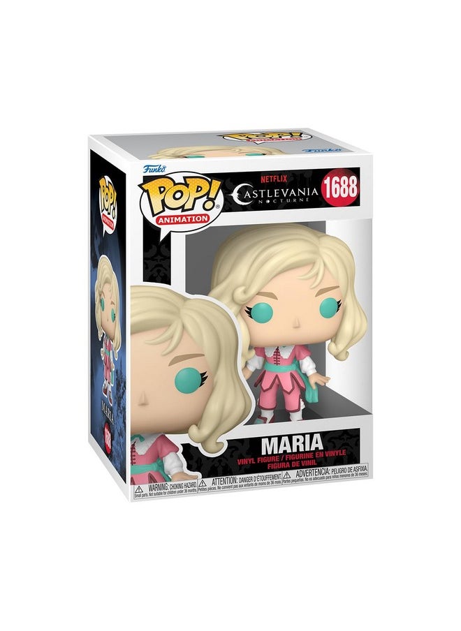 Funko Funko POP! Animation: Cast Noct - Maria - Castlevania - Collectable Vinyl Figure - Gift Idea - Official Merchandise - for Kids & Adults - TV Fans - Model Figure for Collectors and Display  - Image 1