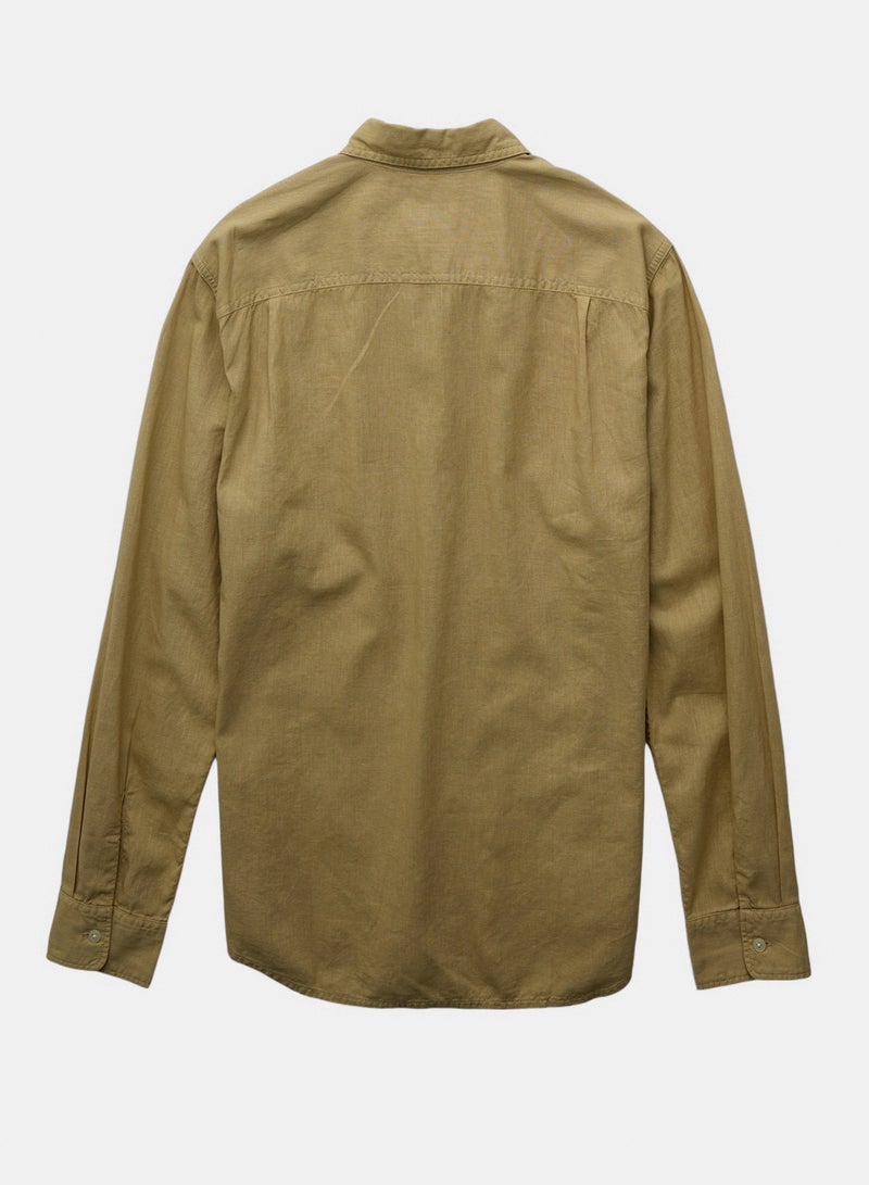 American Eagle AE Everyday Button-Up Linen Shirt - Image 2