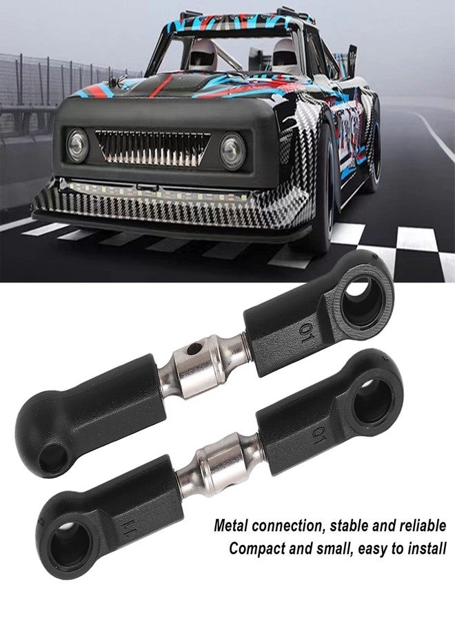 Honio RC Car Linkage Rod Ends, Steering Tie Rod Links Replacement Parts Bending Resistant 2PCS for 104072 Remote Control Cars - Image 2