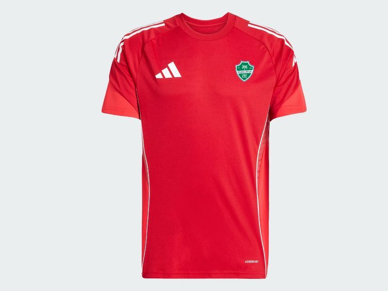 Adidas قميص تدريب الأهلي 25/26 أحمر