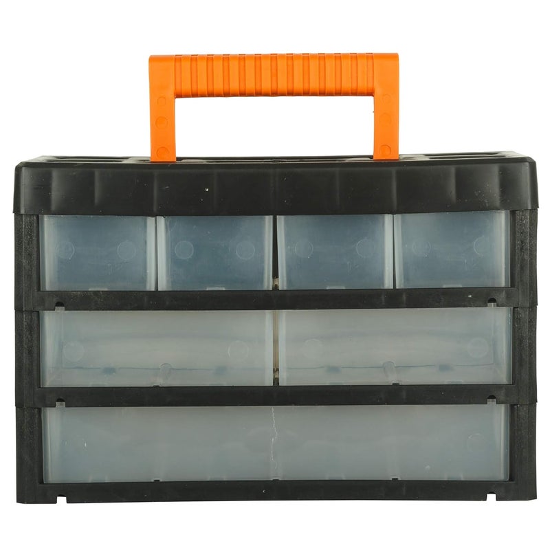 BLACK+DECKER BLACKDECKER BDST738298 Small Portable Cabinet for MultiPurpose HomeTool Storage with Carry Handle 7 DrawersPlastic  - Image 2