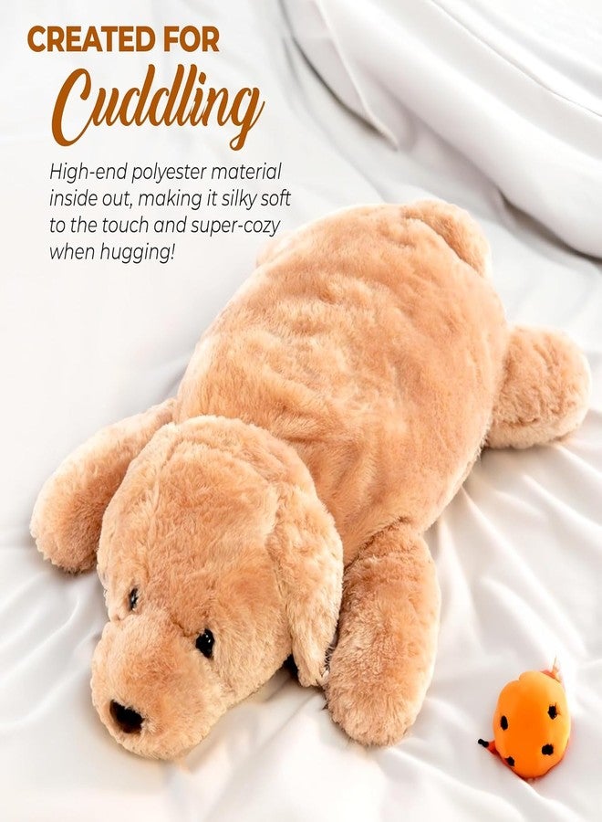 ToYBULK Large Stuffed Dog Hugging Toy-Giant Sleeping Plush Body Pillow for Kids, Adults-Ideal for Bedroom Bed, Valentine?s Day Gift- 35 by 15 Inches Big - Image 2