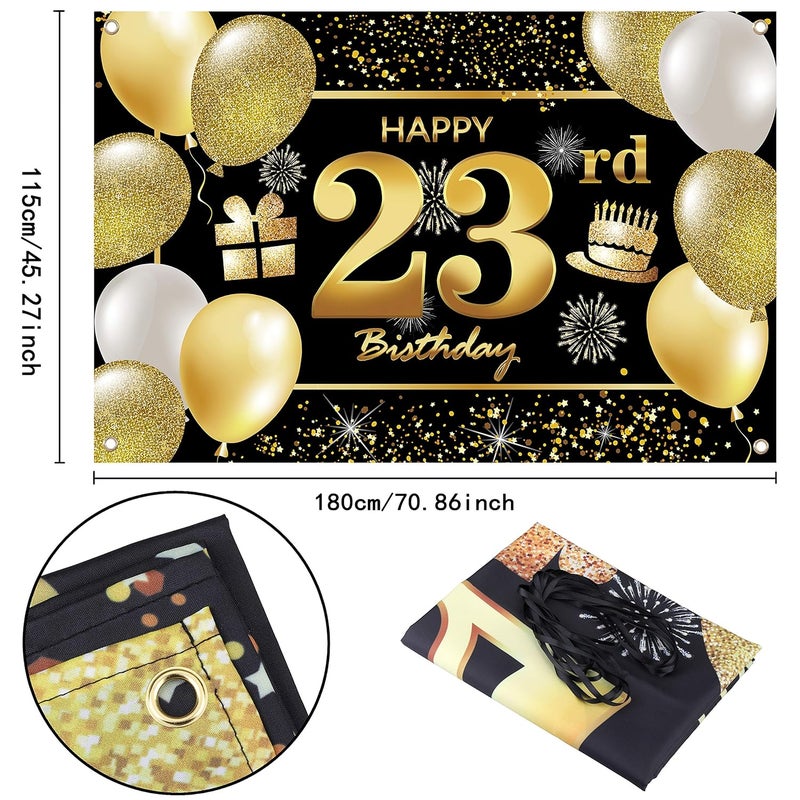 IMISI 23rd Birthday Banner Decoration - Image 2