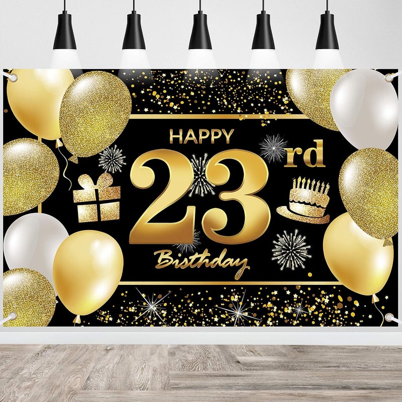 IMISI 23rd Birthday Banner Decoration - Image 1