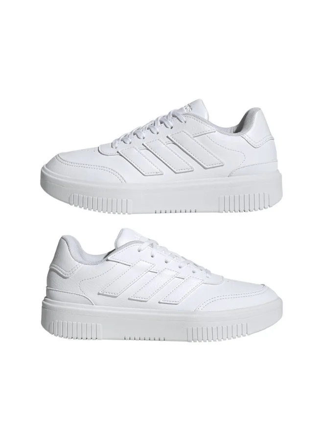Adidas Adidas Courtblock Bold W White Sportswear Shoes For Women