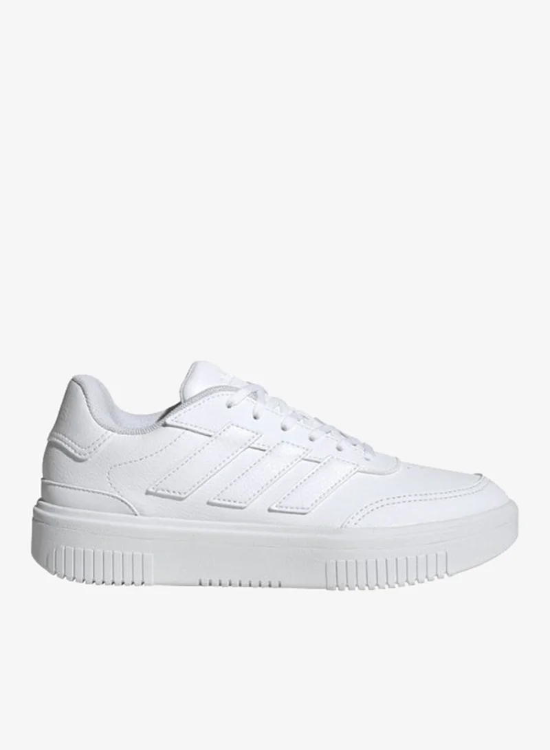 Adidas FTWWHT/FTWWHT/FTWWHT Courtblock Shoes for Women | Best Price UAE