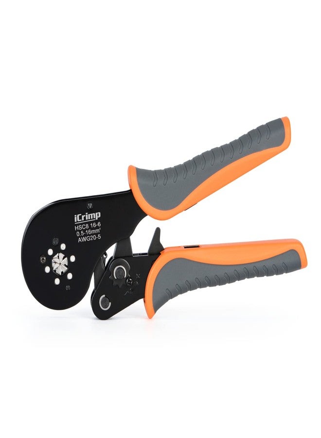 IWISS iCrimp Self-adjustable Crimping Tools Plier for AWG20-5 Bootlace End-sleeves Ferrule, Ratchat Wire Crimping Tool - Image 1