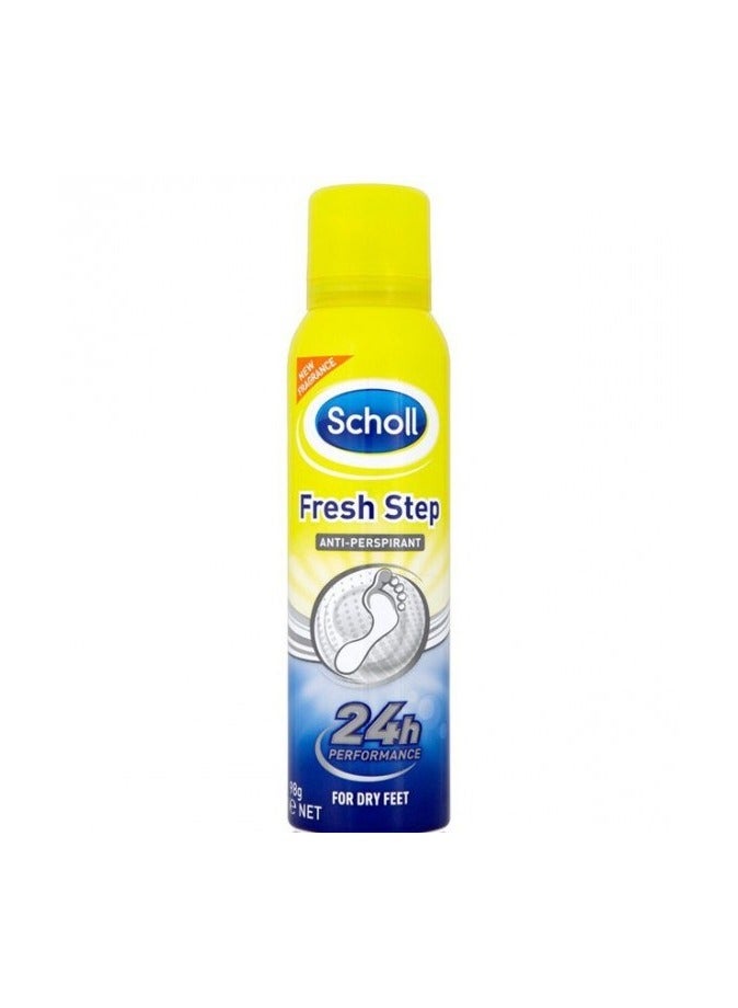 Scholl Fresh Step Foot Deodorant 150ml - Image 1