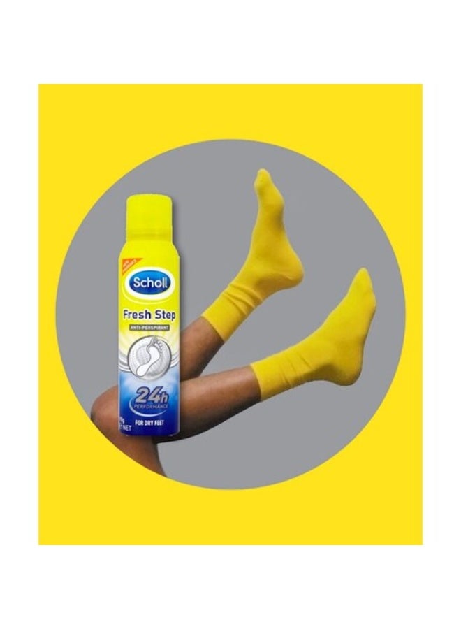 Scholl Fresh Step Foot Deodorant 150ml - Image 4