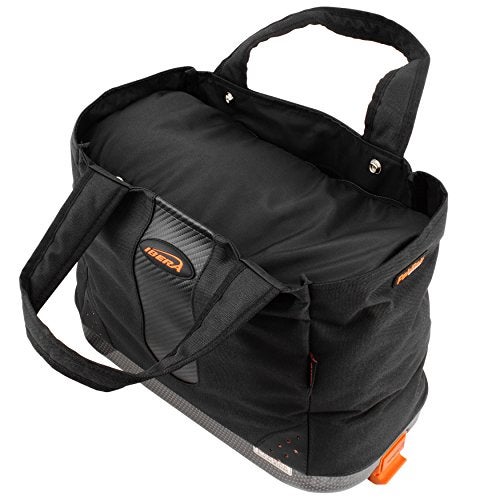 Ibera Bike Bag Insulated Cooler 16L - Clip-On Bike Rack Bag with Hard Base & Shoulder Straps - Fresh-Keeping & Reusable Grocery Bag - Bike Accessories for Adult Bikes - PAKRAK ONLY RACKS - Image 4