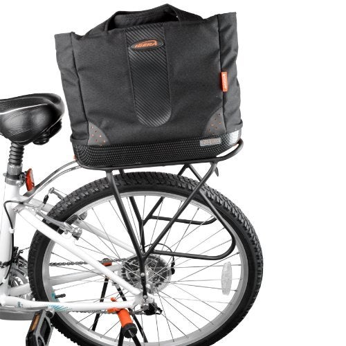 Ibera Bike Bag Insulated Cooler 16L - Clip-On Bike Rack Bag with Hard Base & Shoulder Straps - Fresh-Keeping & Reusable Grocery Bag - Bike Accessories for Adult Bikes - PAKRAK ONLY RACKS - Image 5