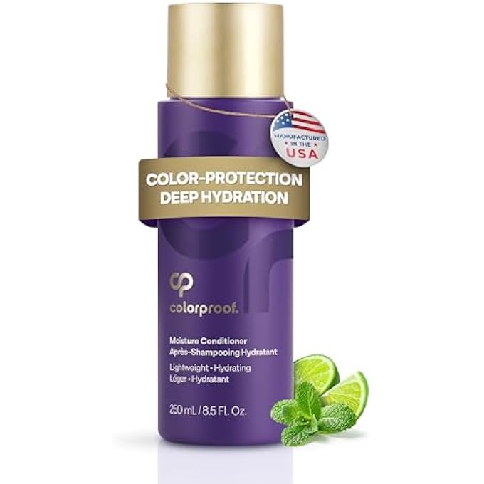 ColorProof MOISTURE CONDITIONER 251ML - FOR DRY COLOUR-TREATED HAIR, HYDRATES & REPAIRS, SULPHATE-FREE, VEGAN - Image 2