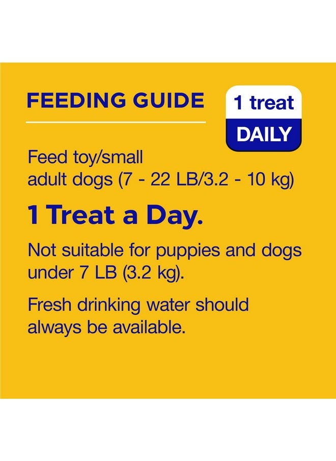 Pedigree Dentastix Dental Dog Treats For Toy/Small Dogs Fresh Flavor Dental Bones, 1.54 Lb. Value Pack (102 Treats)  - Image 5