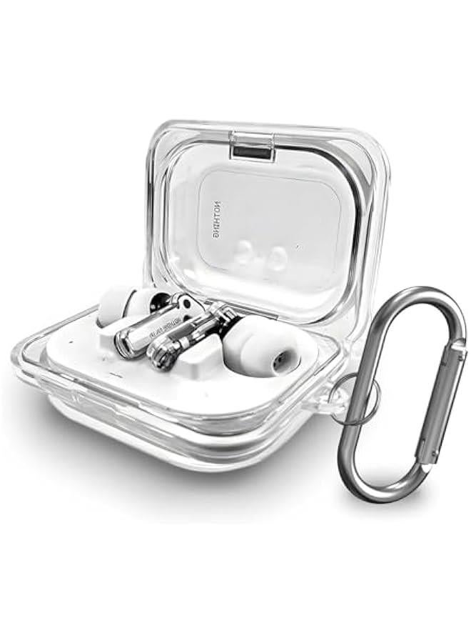 Protective Case for Nothing Ear (a), Clear Soft TPU Case for Nothing Ear (a), Scratch-Resistant Shell with Keychain, Lightweight Transparent Protective Cover Cpatible with Nothing Ear (a)  - Image 1