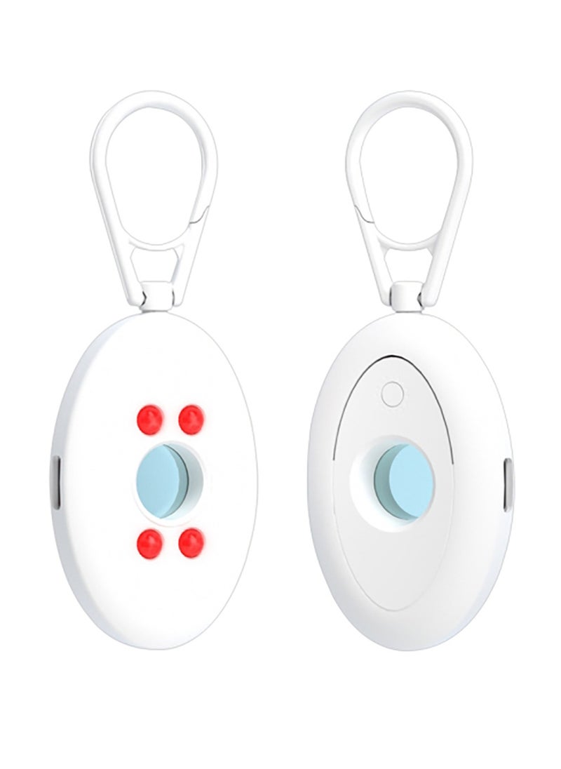 AMBERJACK Hidden Camera Detectors, Infrared Detector, Hotel Anti-Camera Anti-Peeping Tool, Camera Detector, Anti-Monitoring Inspection Detector for Hotel Bathroom, Spy Camera Detector (White)  - Image 1