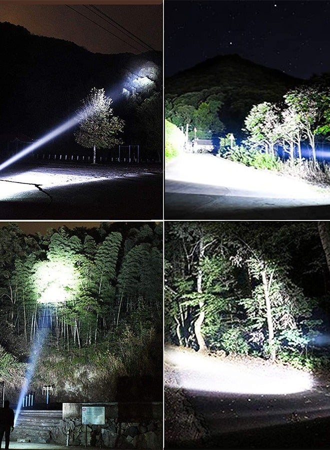 Led Flashlight, High Lumen, P70 Glare Flashlight, 5 Modes, Suitable for Camping/outdoor Travel (Black) - Image 5