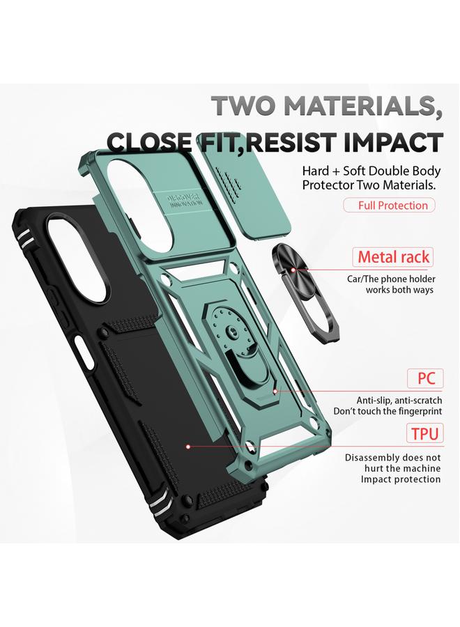 S-TOP Case For Honor X7 Sliding Camshield Holder Phone Case - Image 3