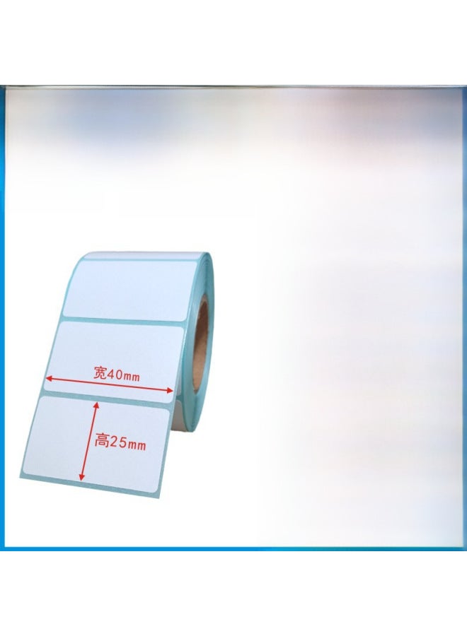 Three-proof Thermal Paper 100x150 Thermal Label Paper 100*100 Printing Paper Barcode Paper Self-adhesive Label Sticker - Image 1