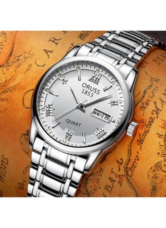 Generic Waterproof Black European and American Watch Automatic Movement Watch Luminous Waterproof Calendar Watch Men's Korean-style Non-mechanical Watch  - Image 2