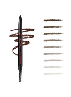 Beauty Eyebrow Pencil - Universal Automatic Brow Pencil With Spoolie Brush - Perfect Eyebrow Makeup Shaper and Filler For Women - All Hair Colors & Skin Tones - Taupe Eyebrow Liner - 0.005 Oz