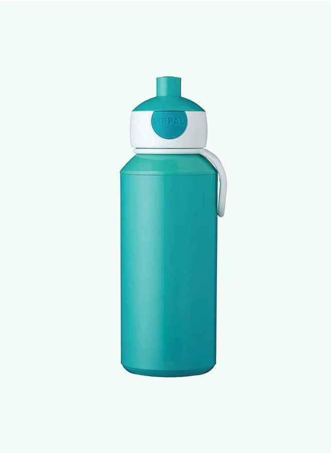 Share the Love Drinking Bottle Pop-Up Campus 400 ml / 14 oz - Turquoise