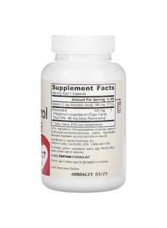 jarrow formulas Jarrow Formulas, Resveratrol, 120 Veggie Capsules  - Image 2