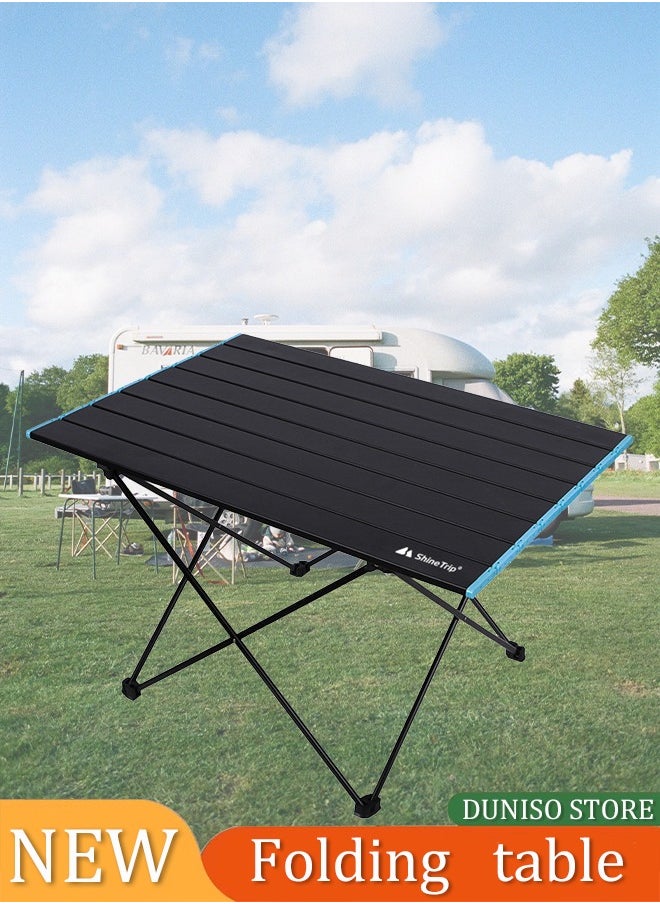 Generic Folding Portable Camping Table Beach Table for Picnic Outdoor Cooking Backpacking Travel  - Image 1