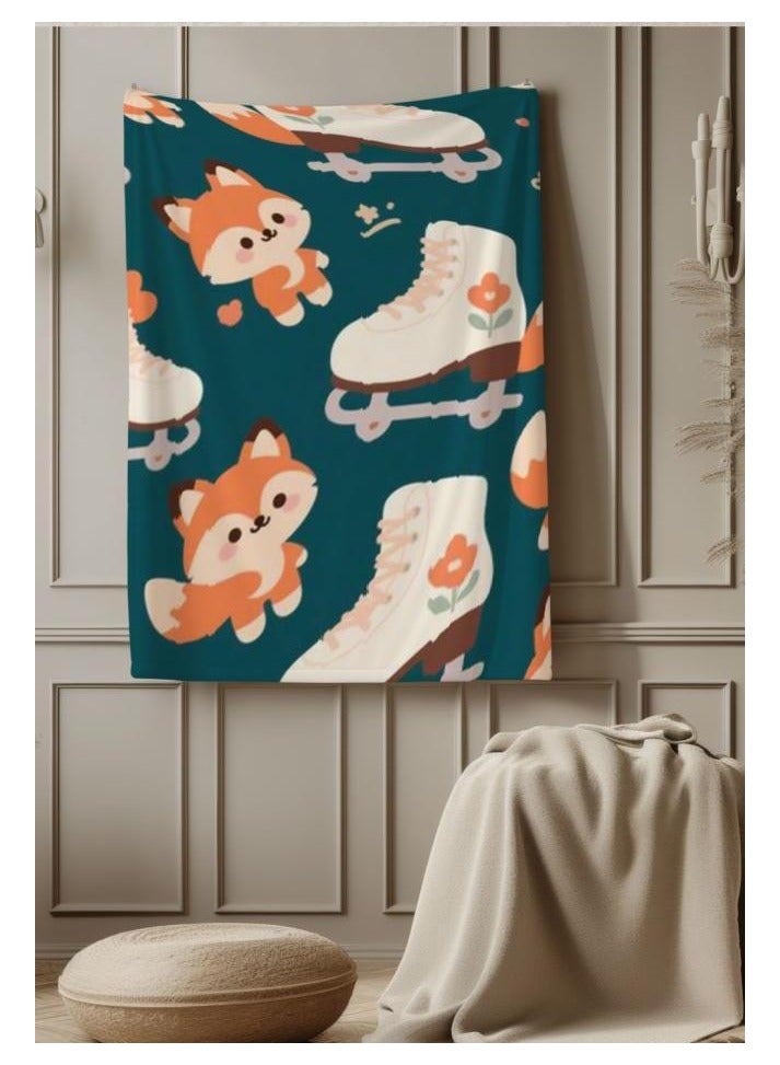 general Baby and children's cartoon flannel thin blanket (warm and comfortable, suitable for sleep, game use) 70cm*100cm - 545 - Image 4