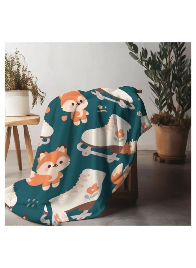 general Baby and children's cartoon flannel thin blanket (warm and comfortable, suitable for sleep, game use) 70cm*100cm - 545 - Image 5