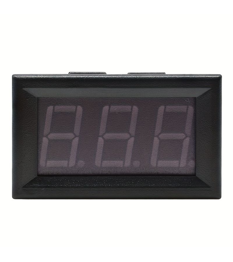 فولتميتر رقمي 0.56 بوصة ثنائي الأسلاك DC 4.5V 30V شاشة عرض جهد LED أحمر - Image 4