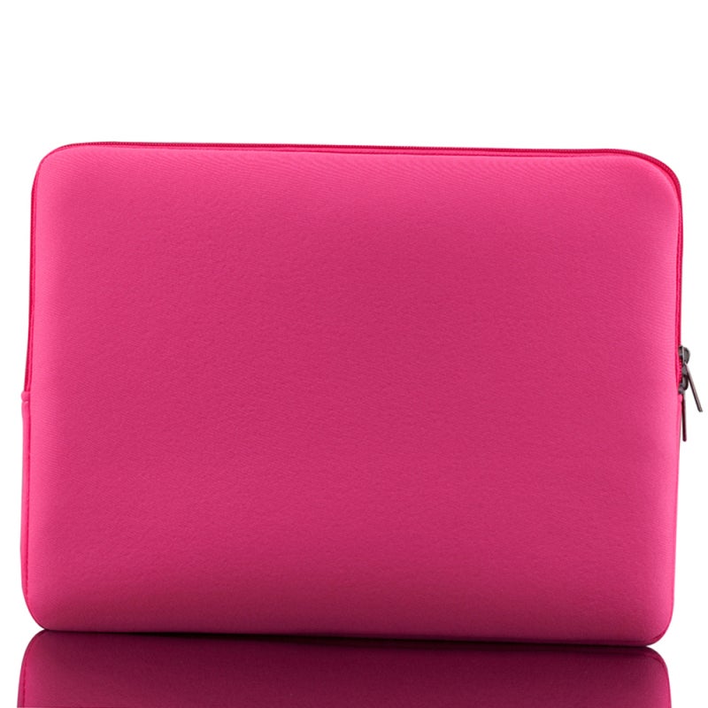 Lss 14-Inch Ultrabook Sleeve: Form-Fitting Pink Sleeve - Slim Envelope Style With Foam Padding for 14-Inch Laptops And Ultrabooks - Image 3